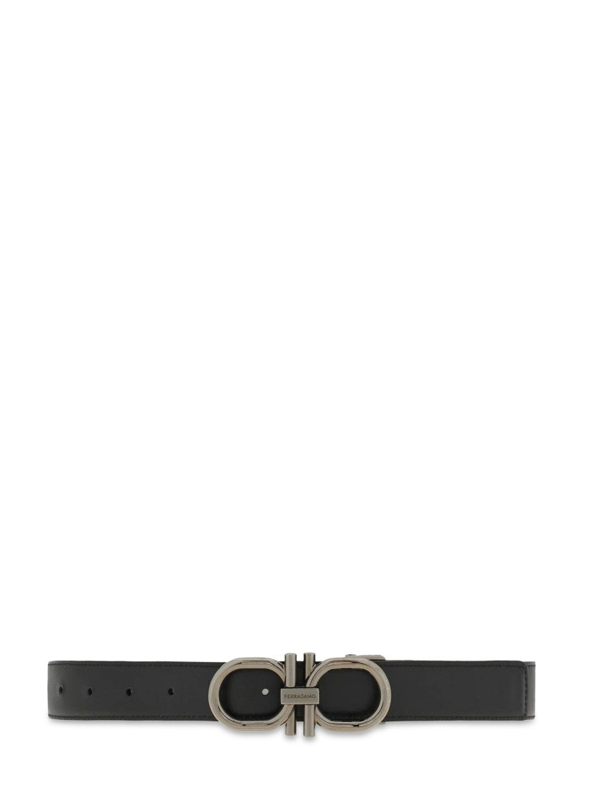 Ferragamo Double Adjustable Belt With Minimalist Design