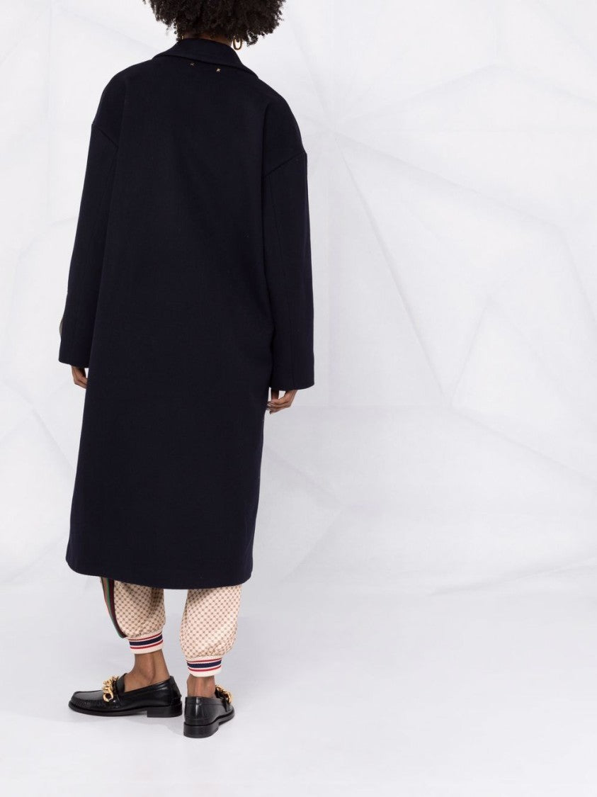 Golden Goose Cocoon Coat With Double Star