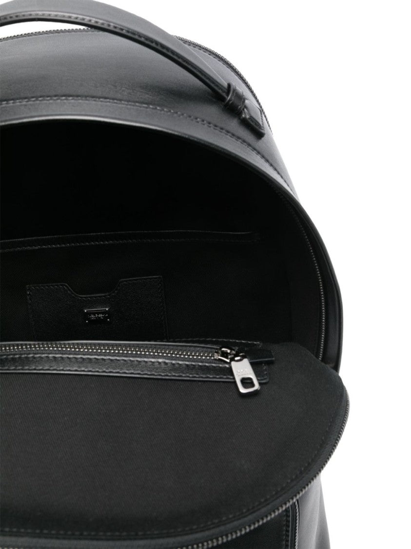 Dolce & Gabbana Black Leather Backpack