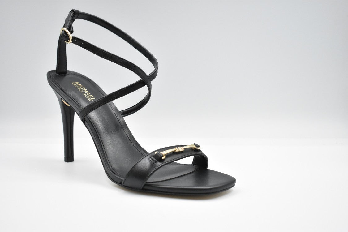 Michael Kors Black Sandals With Ankle Strap