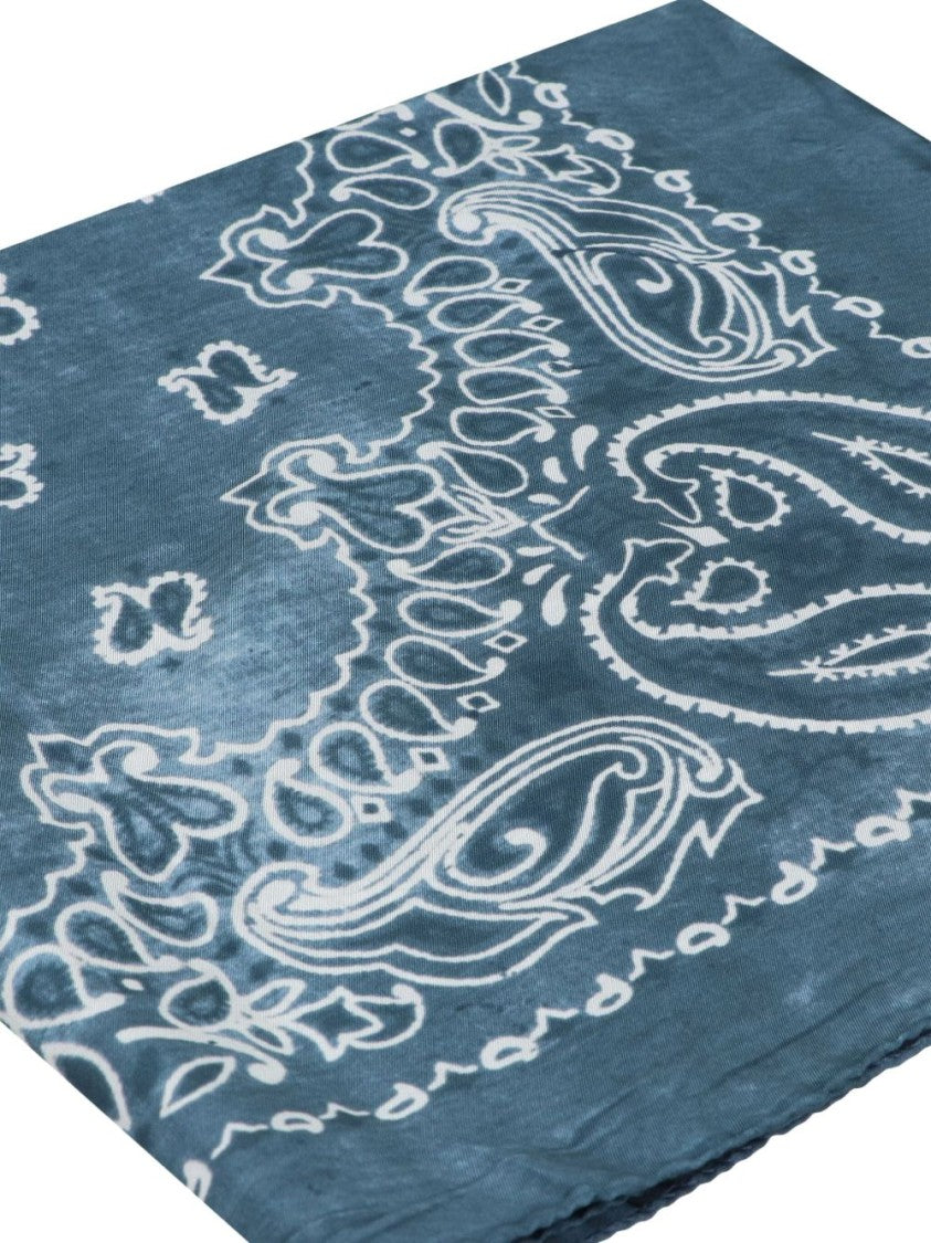 Golden Goose Paisley Print Silk Scarf