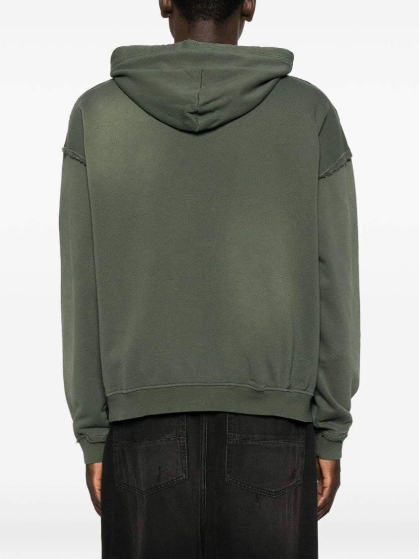 Diesel Relaxed-Fit Cropped Hoodie