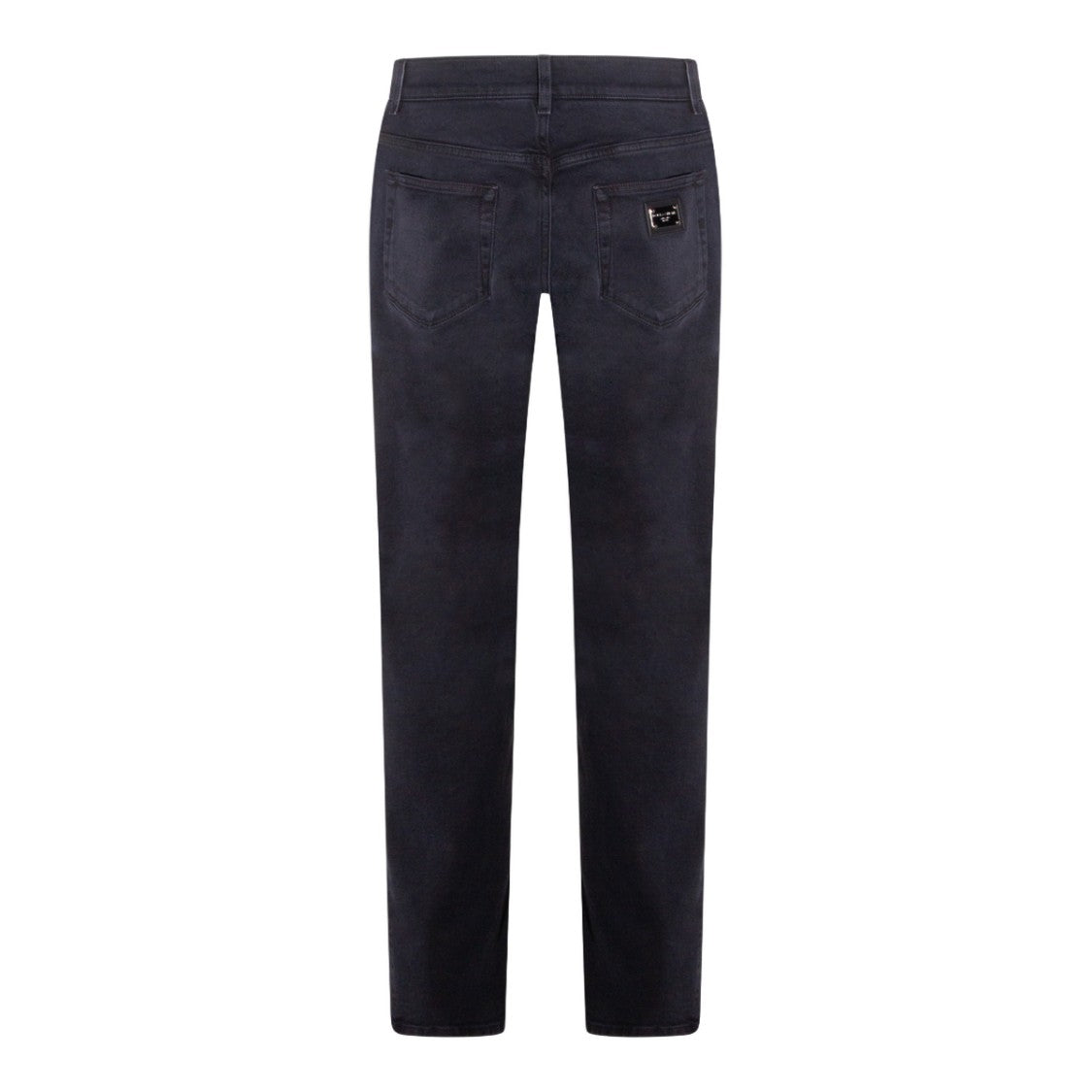 Dolce & Gabbana Straight-Leg Grey Jeans With Classic Five-Pocket Design