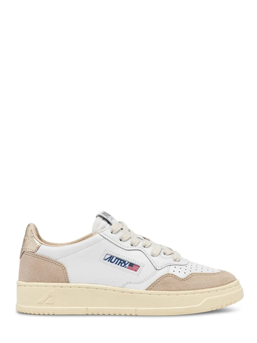 Autry Low-Top Sneakers With Leather And Suede Overlays