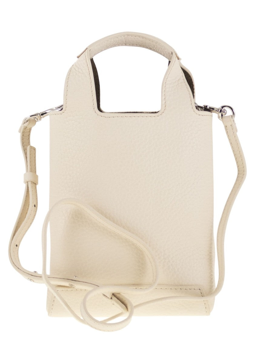 Hogan H01r - Handbag In Hammered Leather