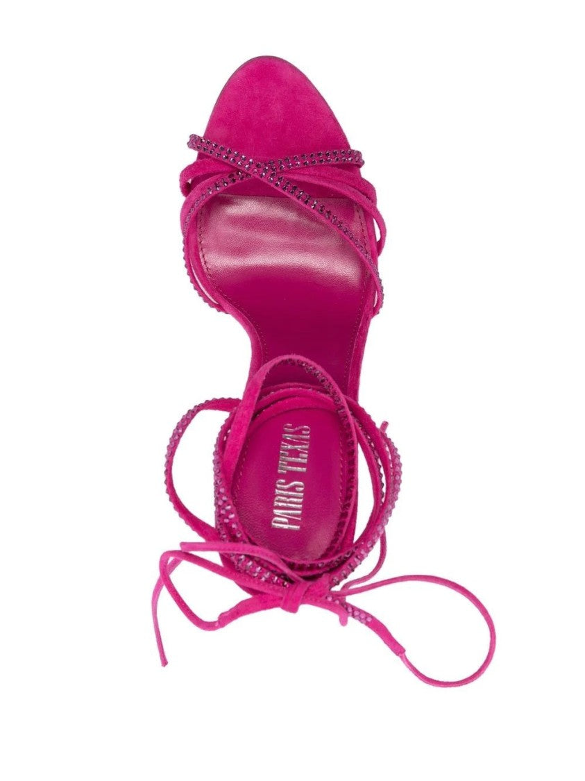 Paris Texas Holly Nicole Lace Up Sandal