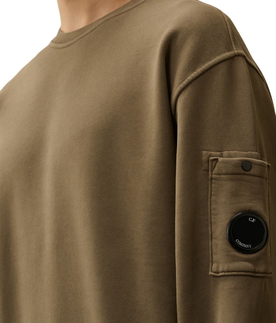 C.P. Company Long-Sleeve Crewneck Sweatshirt With Pocket Detail