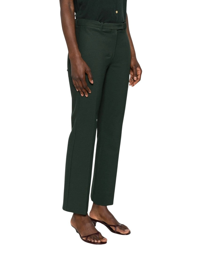 Max Mara Brown Umanita High-Waisted Wide-Leg Pants