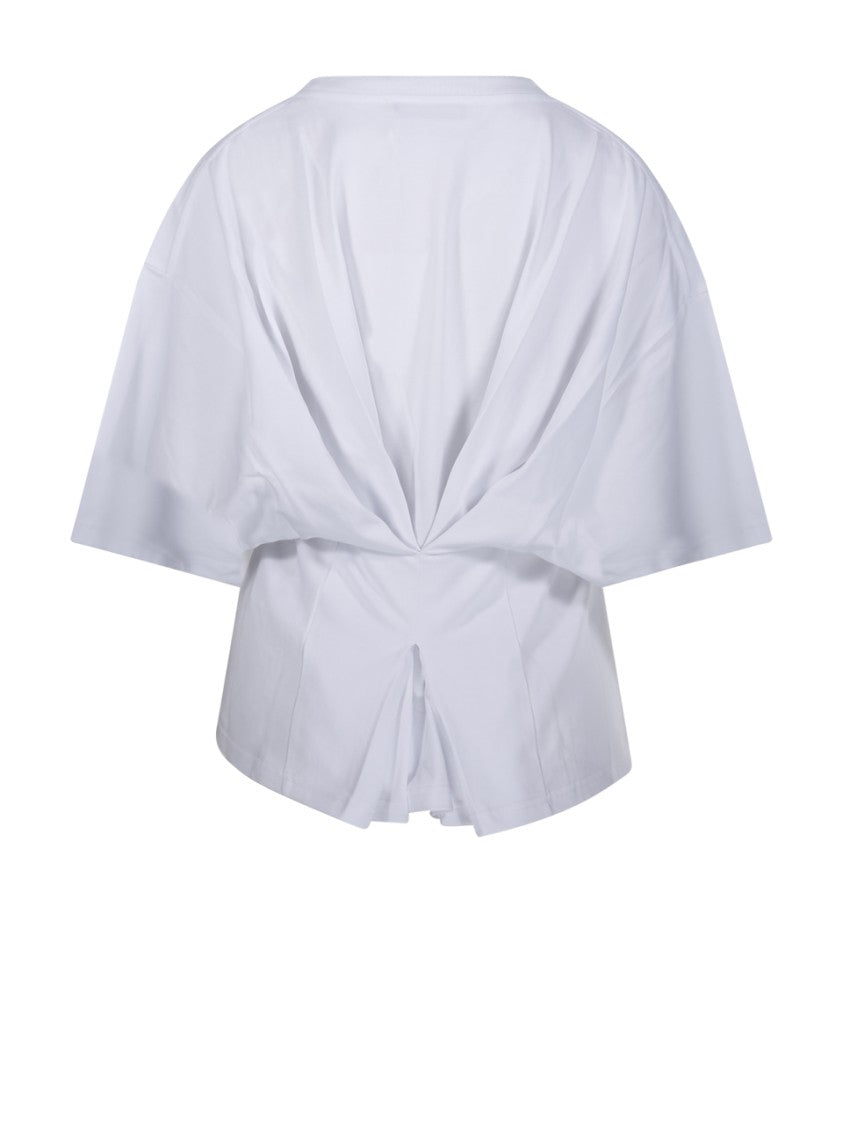 Darkpark Doyle Draped Short Sleeved T-Shirt
