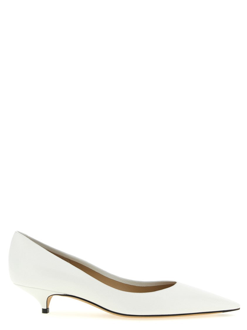 The Row 'Liisa' Lamb Leather Kitten Heel Pumps