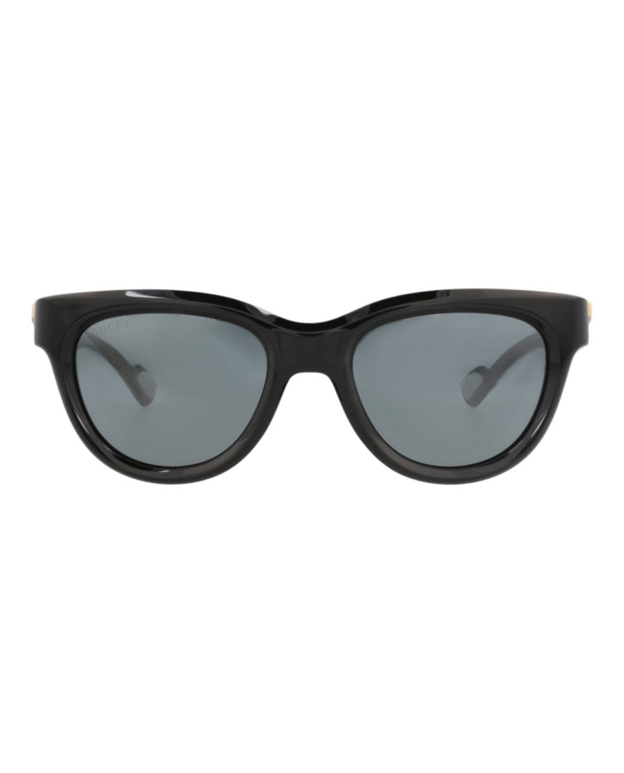 Gucci Round-Frame Injection Sunglasses