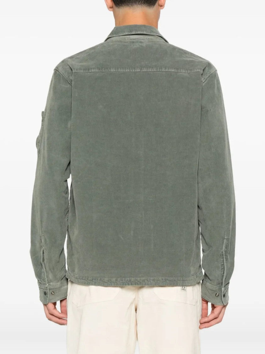 C.P. Company Lens-Detail Corduroy Shirt Jacket
