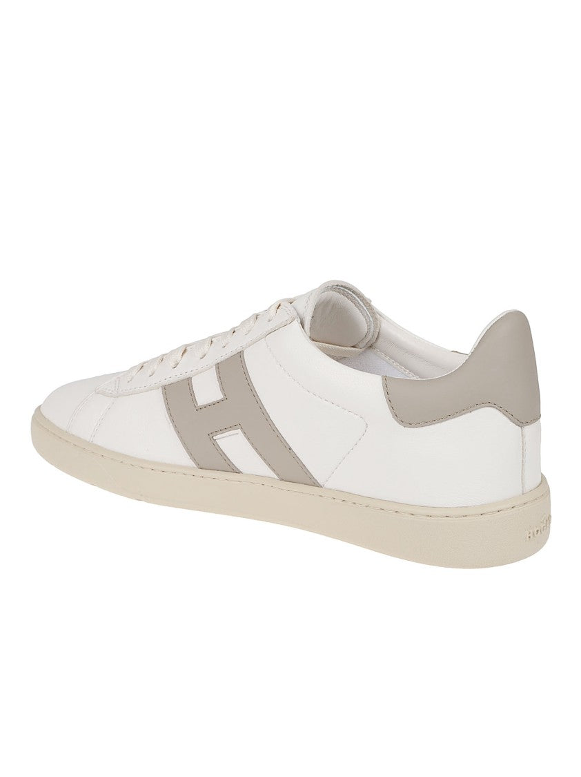 Hogan Low-Top White Leather Sneakers