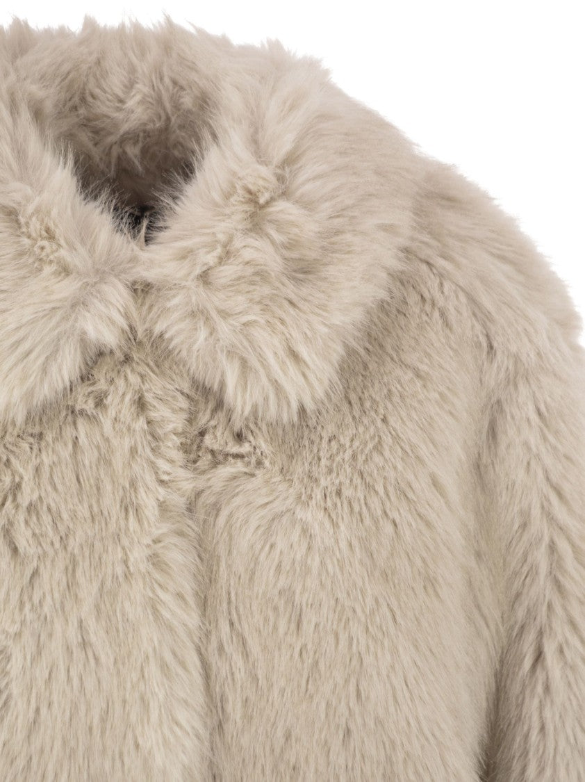 Max Mara Brenta1234 - Soft-Effect Crop Jacket