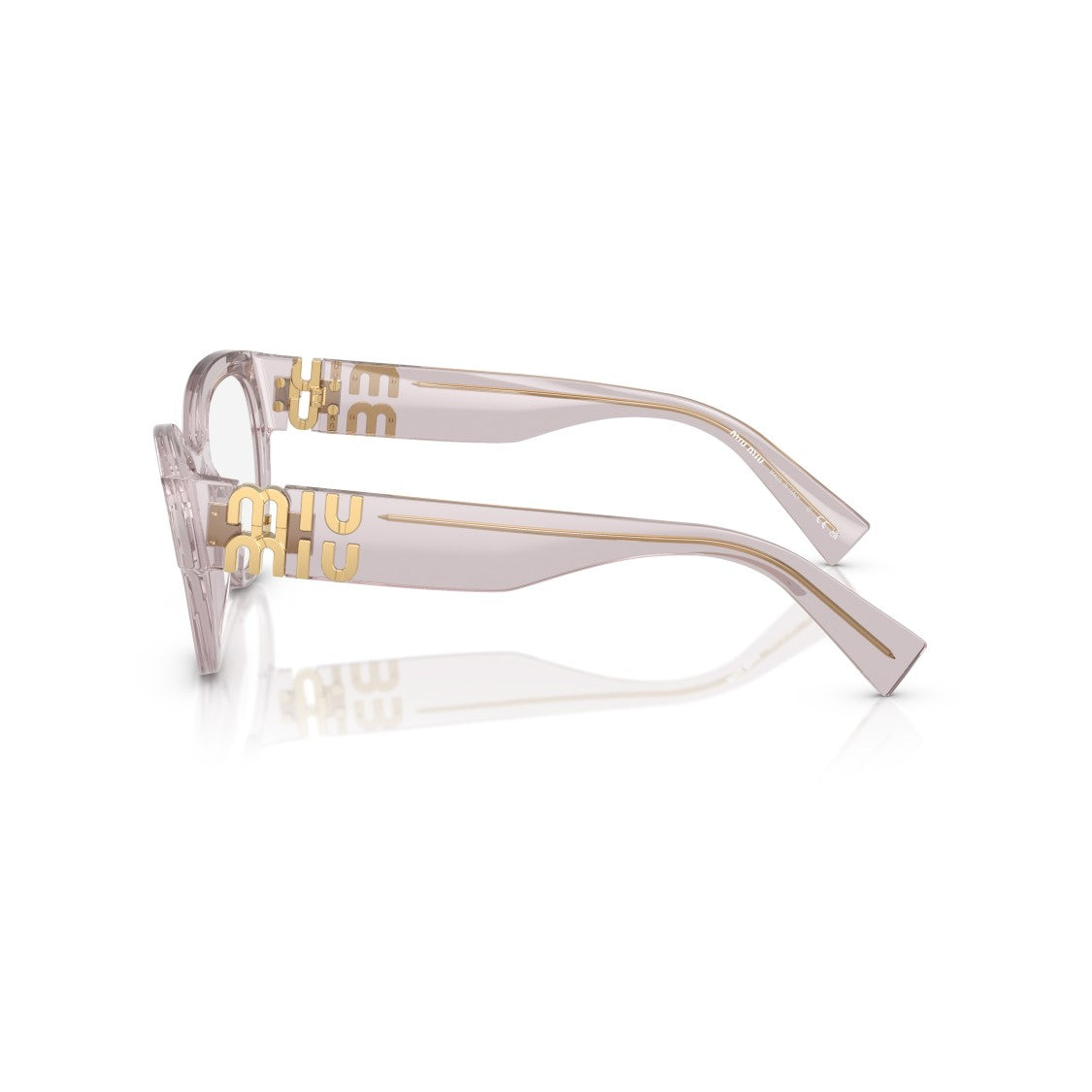 Miu Miu 0Mu 01Vv Translucent Acetate Cat-Eye Sunglasses