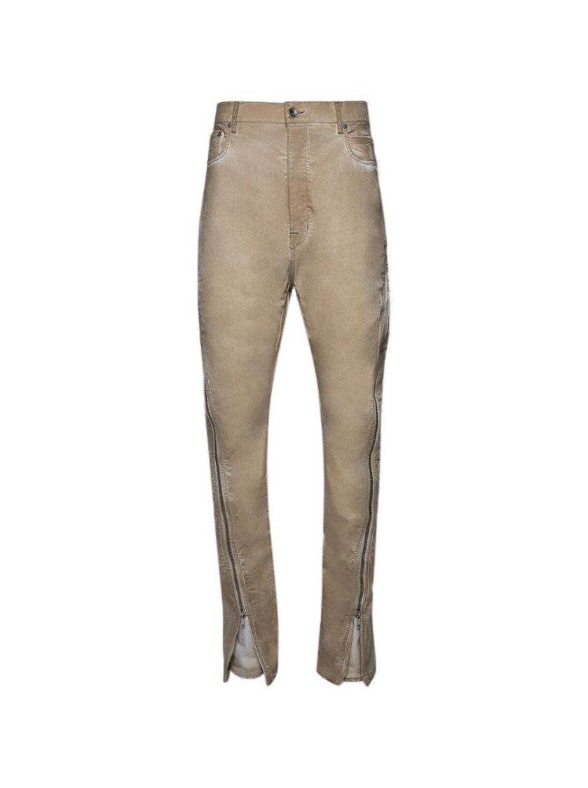 Drkshdw By Rick Owens Bolan Banana Pants Parchment