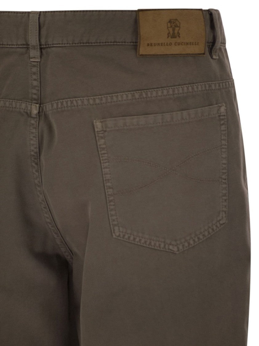 Brunello Cucinelli Classic Five-Pocket Pants