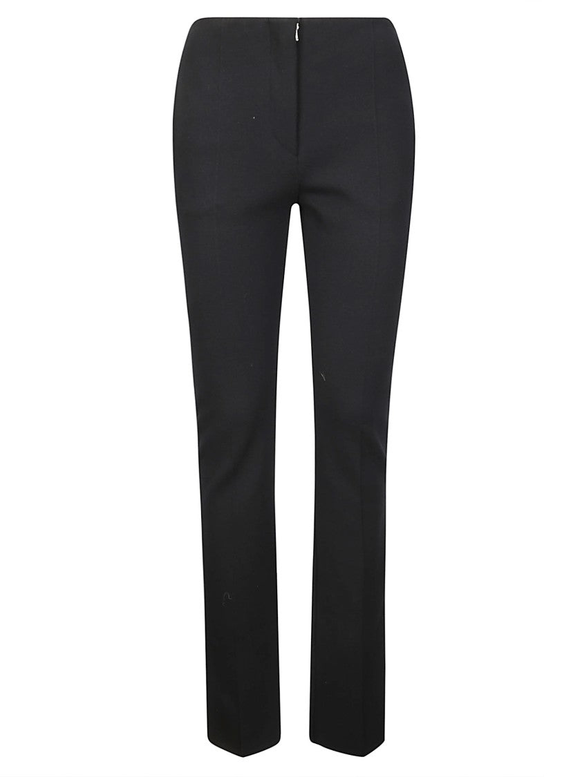 Sportmax Elastic Fabric Regular Fit Cigarette Leg Pants