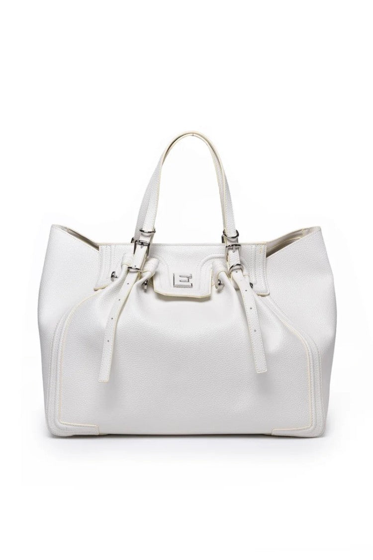 Ermanno Firenze Giovanna Tote Bag - White