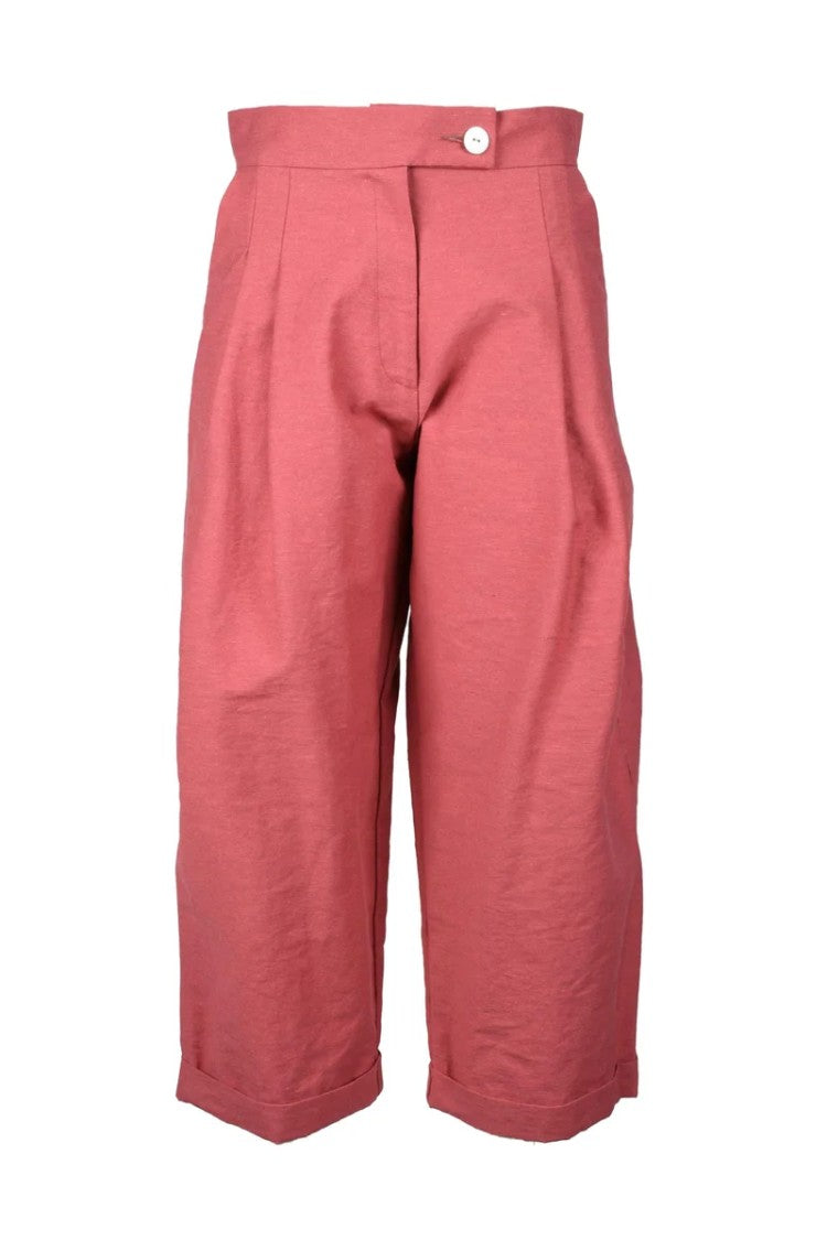 Collection Privee? Cropped High Waist Trousers