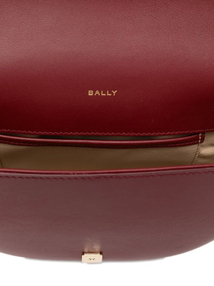 Bally Multicolour Cow Leather Crossbody Bag With Gold-Tone Accents