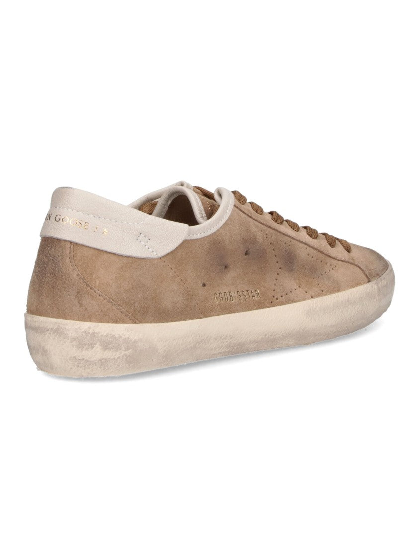 Golden Goose Low-Top Vintage Suede Sneakers