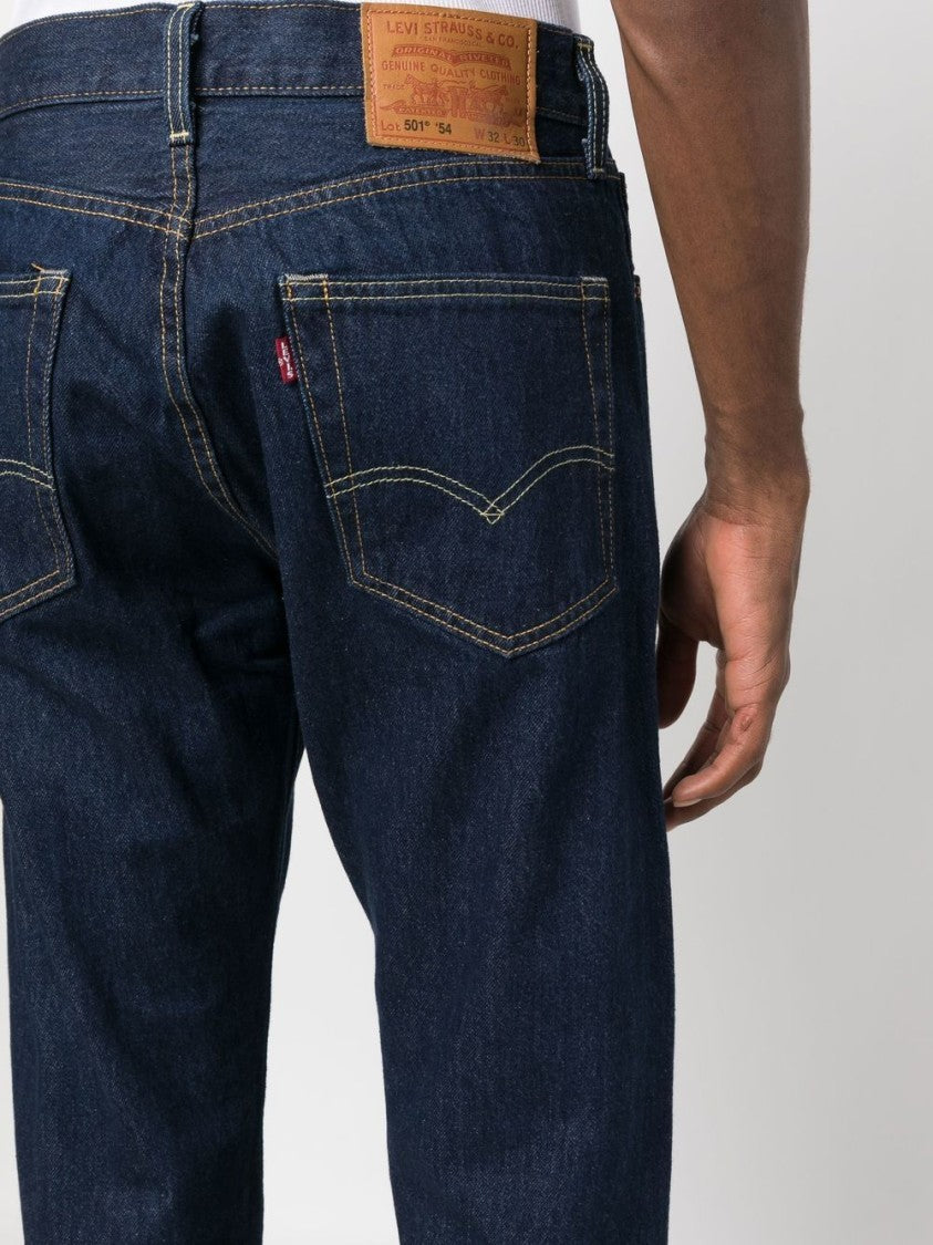Levi's Dark Wash Straight-Leg Jeans