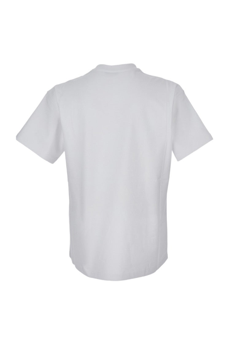 Givenchy Cotton T-Shirt With Embroidered Grosgrain Logo Patch