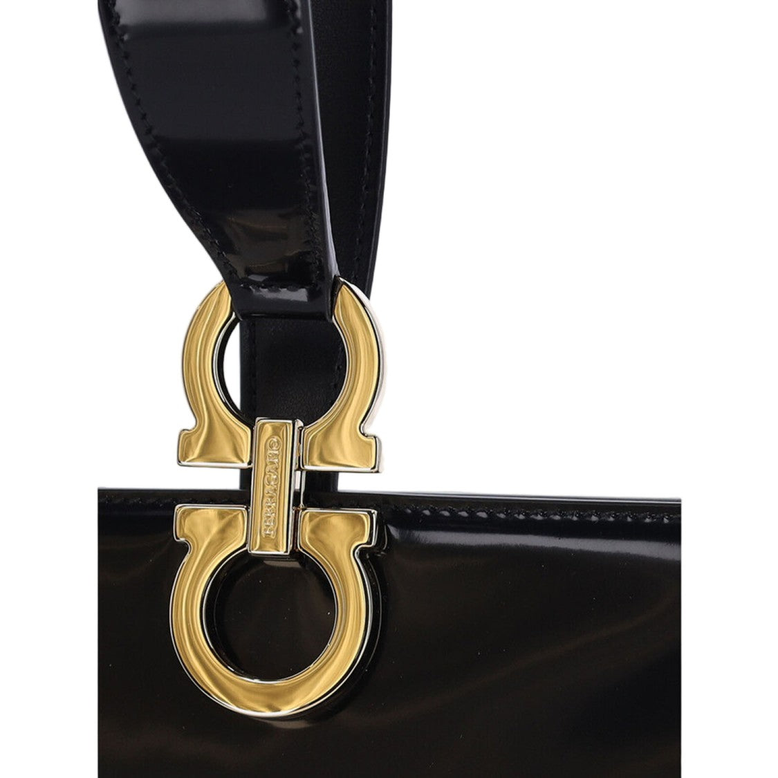 Salvatore Ferragamo Mini Leather Clutch Bag