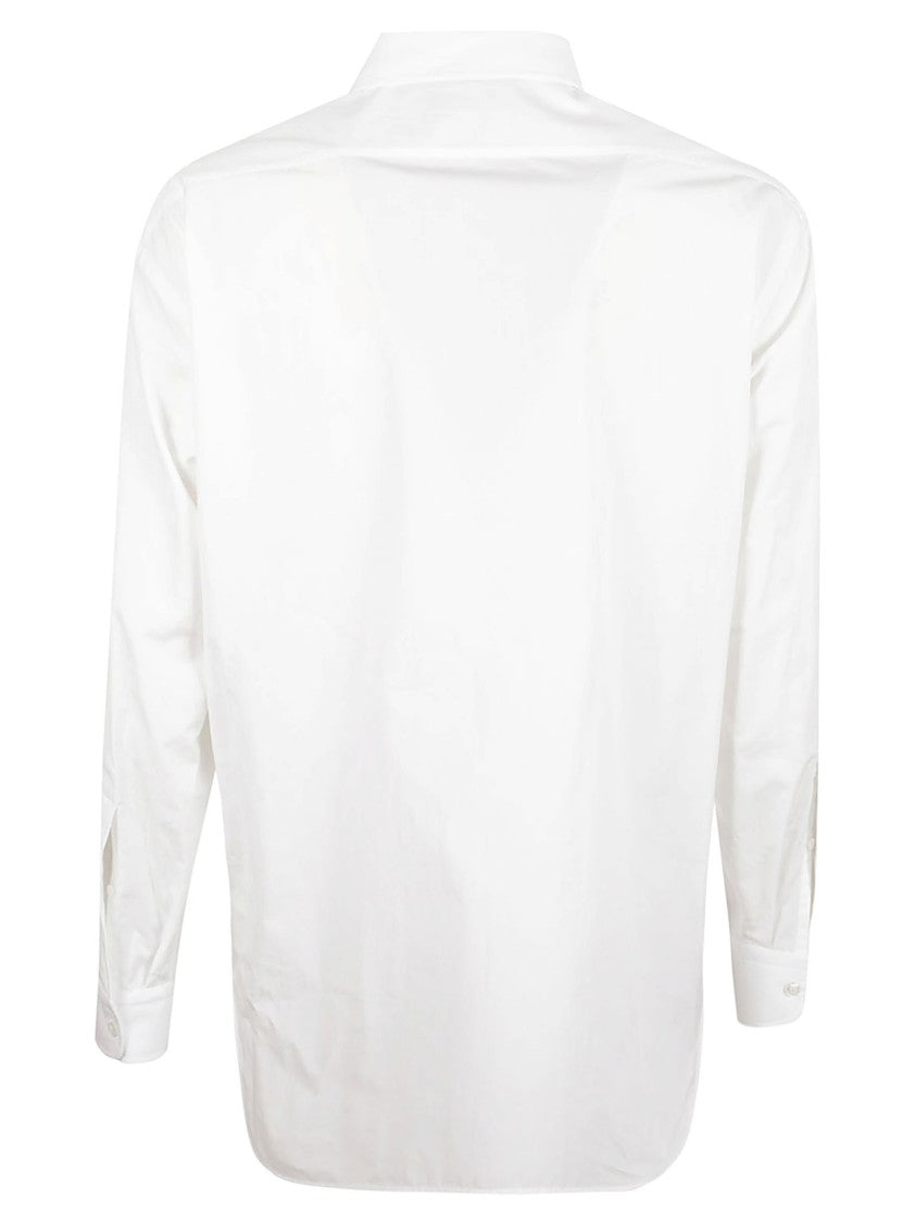 Balenciaga Cotton Poplin White Shirt