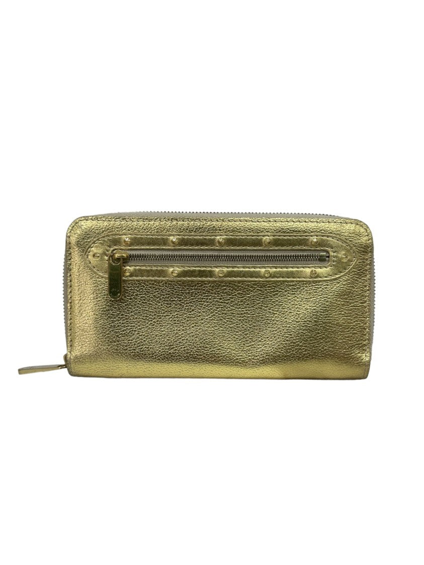 Louis Vuitton Gold Zippy Suhali Wallet