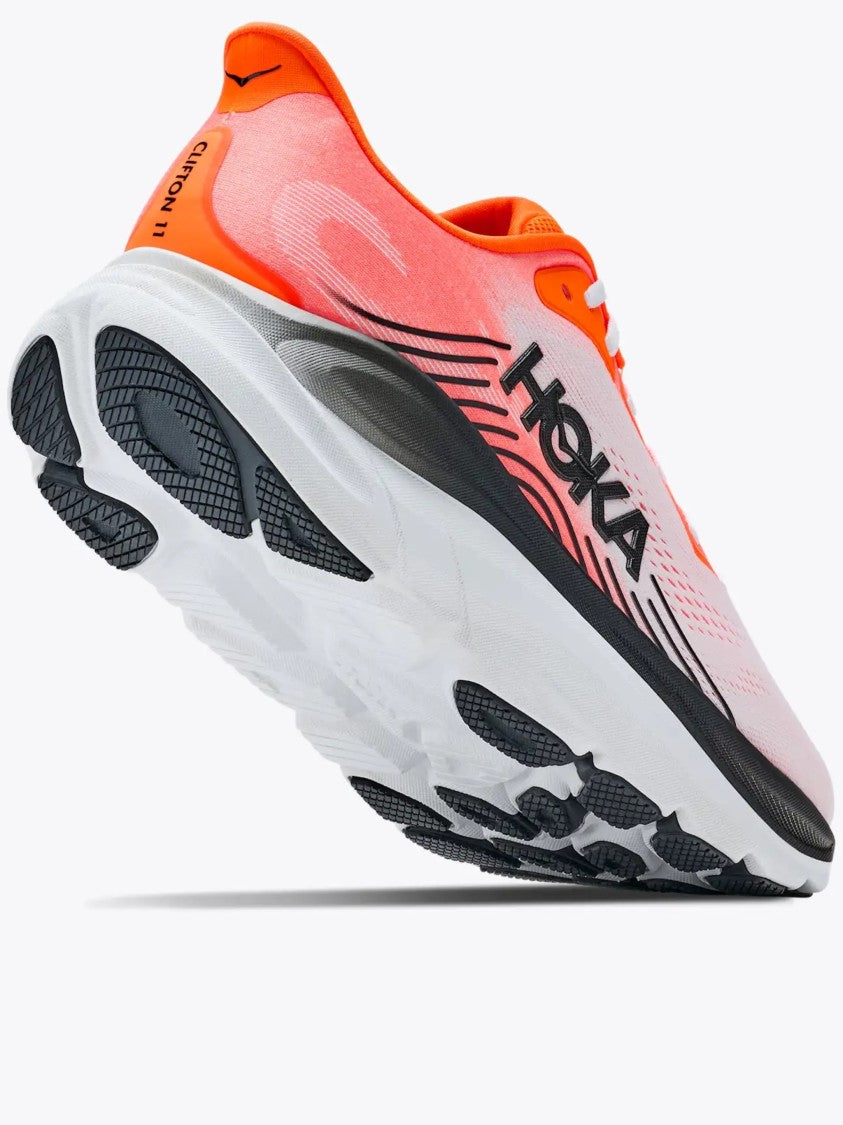 Hoka Gradient Mesh Sneakers With Cushioned Sole And Textured Outsole