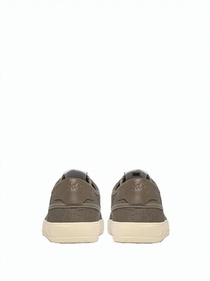 Autry Low-Top Sneakers In Suede And Canvas Blend