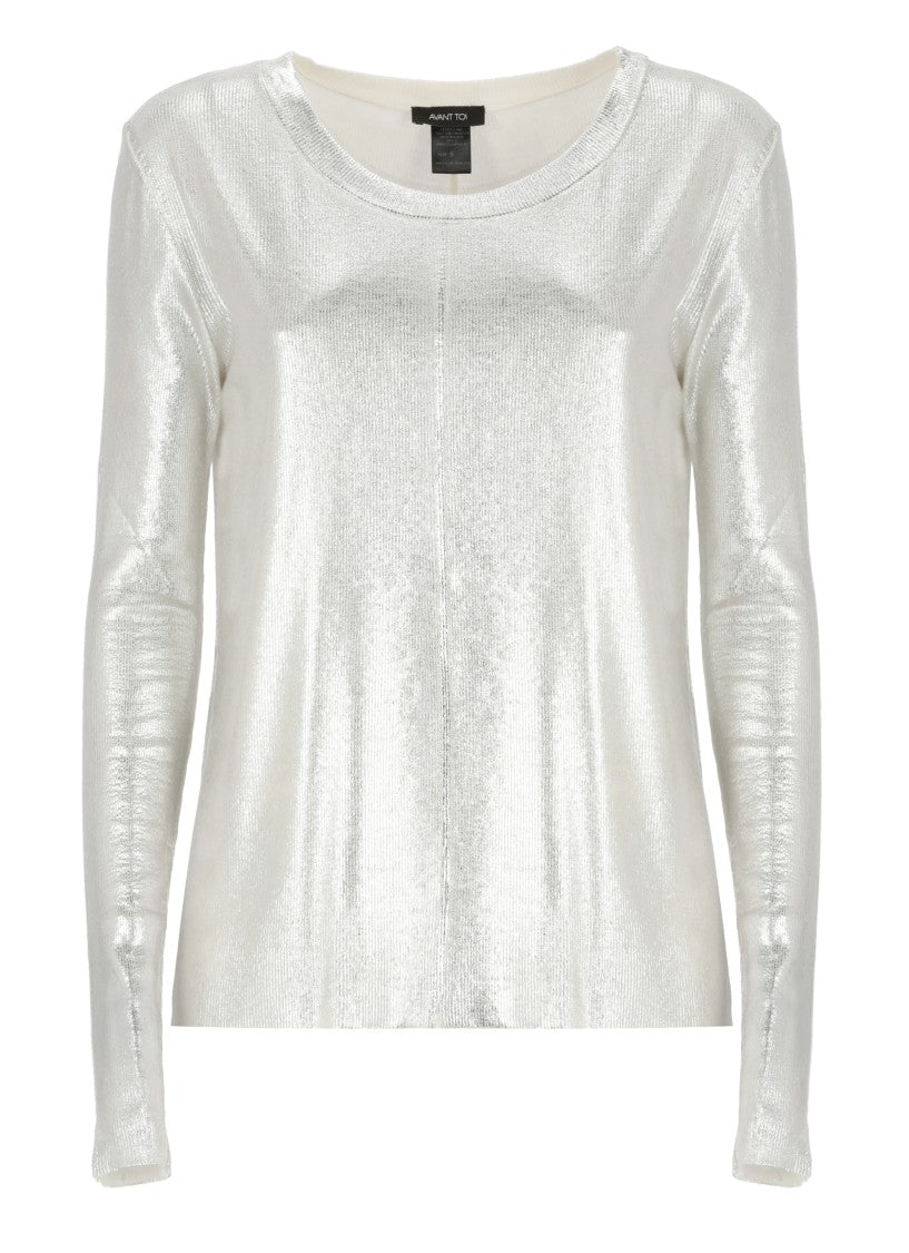 Avant Toi Sweater With Lurex Details