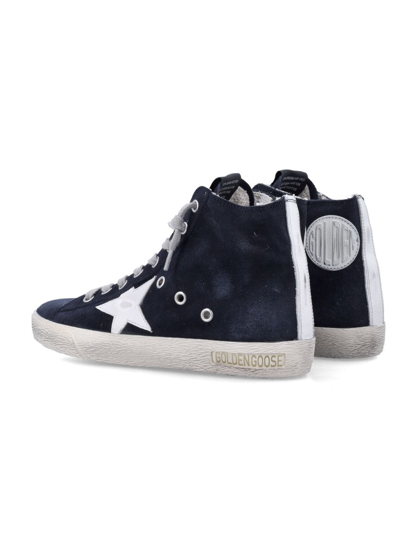 Golden Goose Navy Francy Sneakers