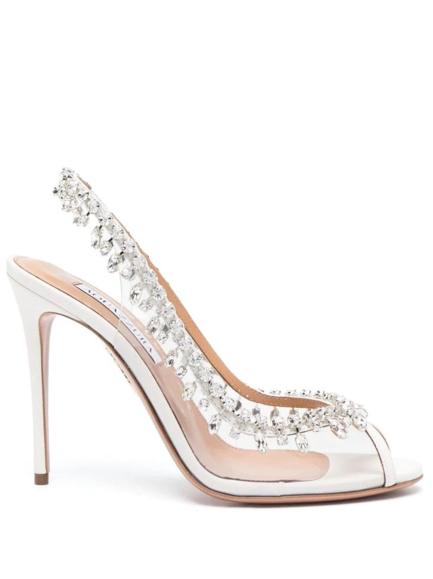 Aquazzura Temptation Crystal 105 Sandal