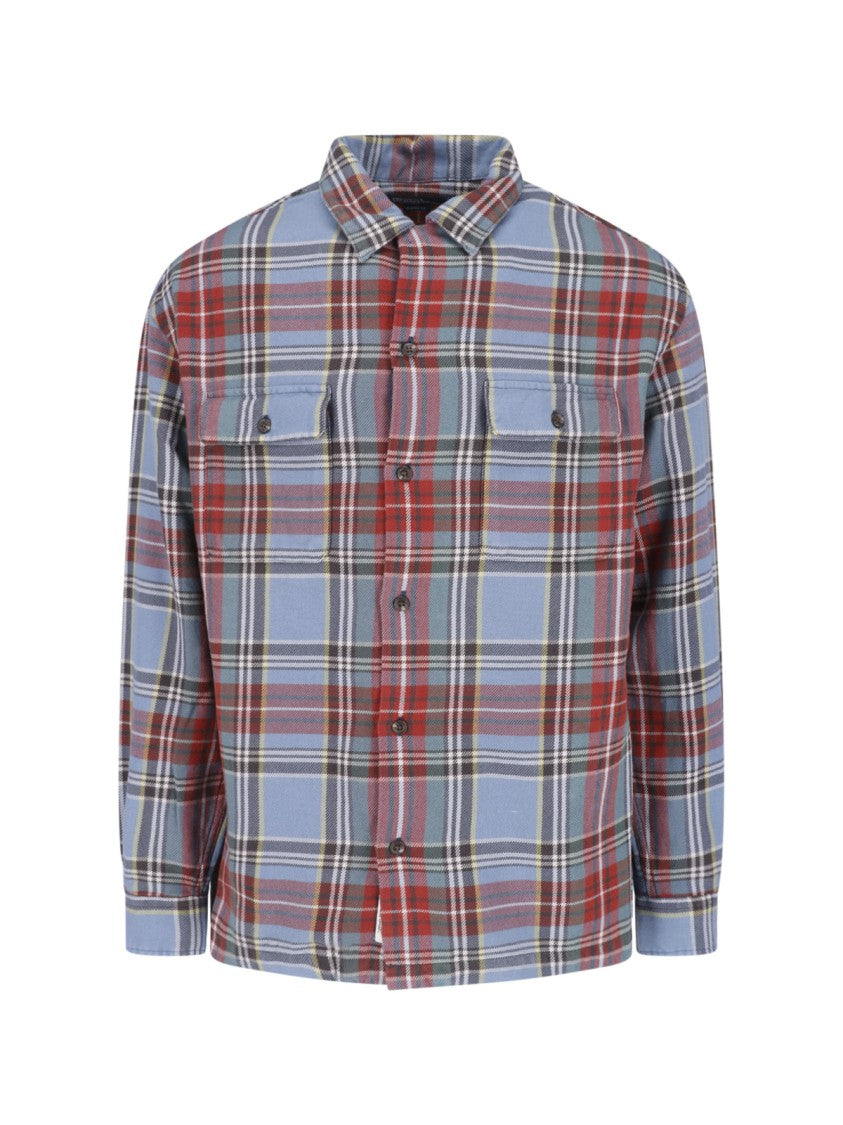 Polo Ralph Lauren Multicolor Plaid Cotton Flannel Camp Shirt