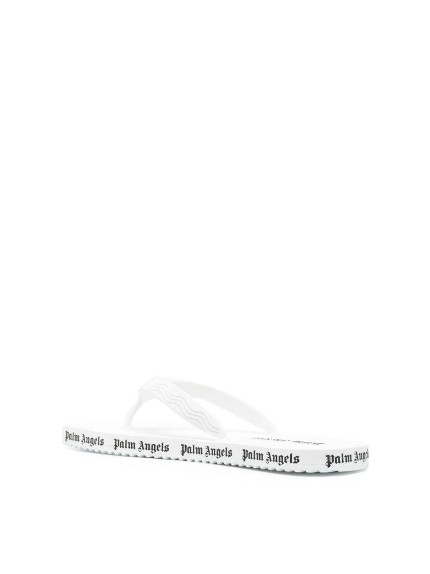 Palm Angels Logo Flip Flops Sandals