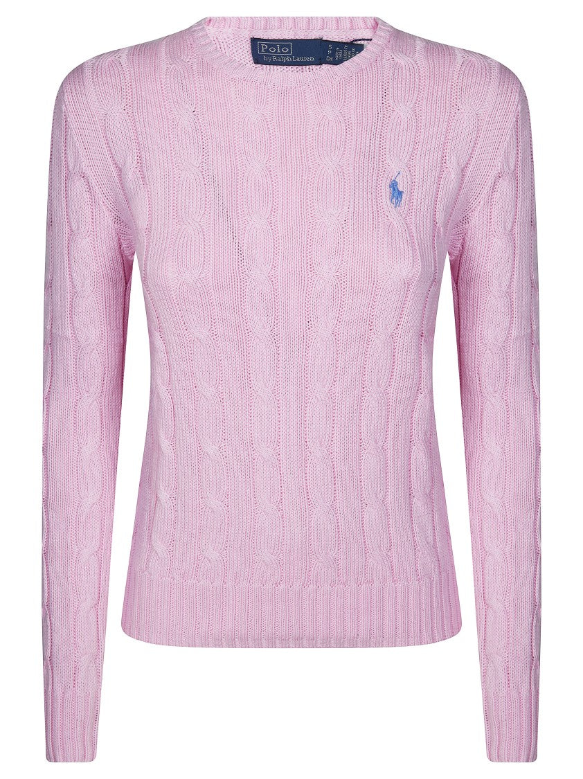 Polo Ralph Lauren Treccia Cable-Knit Classic Crewneck Sweater