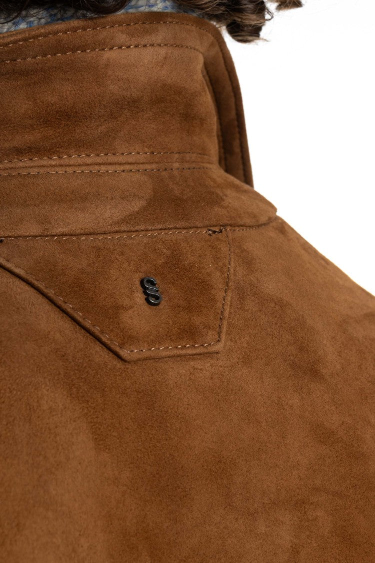 Salvatore Santoro Suede Trucker Jacket