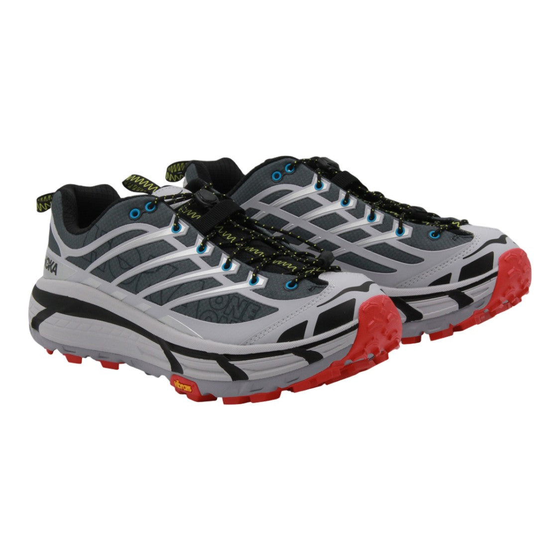 Hoka Robust Multi-Layered Sneakers With Cushioned Sole