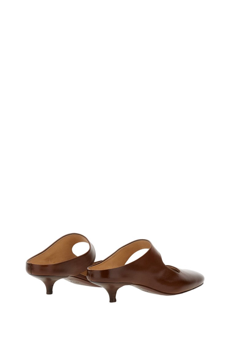 Marsèll Brown Spianata Leather Mule