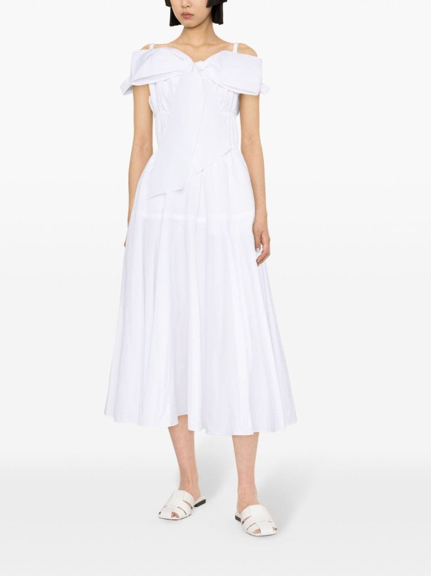 Patou Off-Shoulder Midi Dress