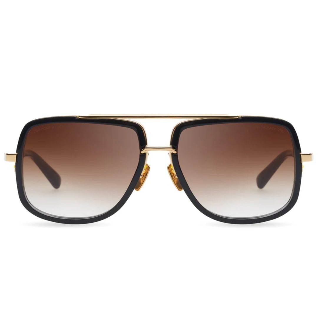 Dita Mach-One Bold Square-Frame Sunglasses With Gradient Lenses