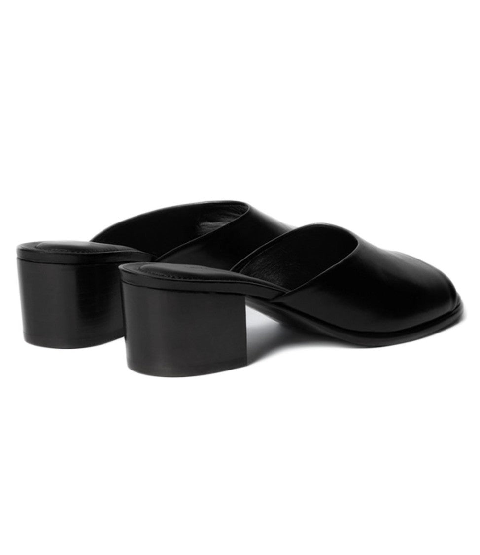 Lemaire Square Heeled Mules 55