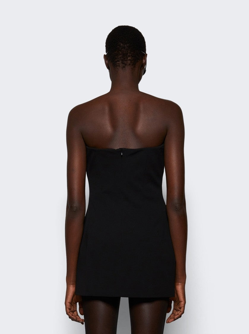 Magda Butrym Bustier Mini Dress Black
