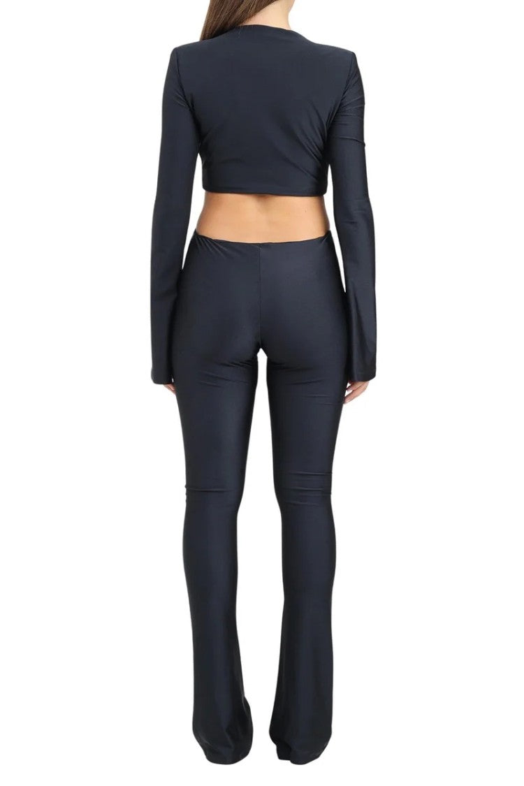 House Of Amen Full Bodysuit Lycra - Black