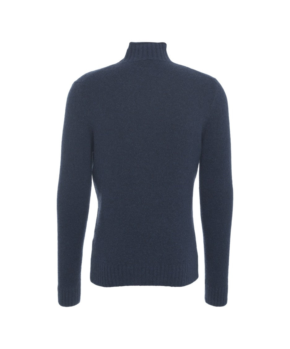 Kangra Wool Sweater With High Neck