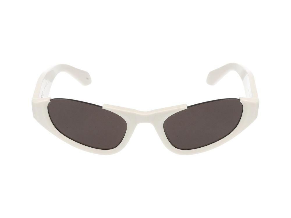 Azzedine Alaïa Sunglasses Azzedine Alaia Aa0076s 002 White White Grey 54/22/140