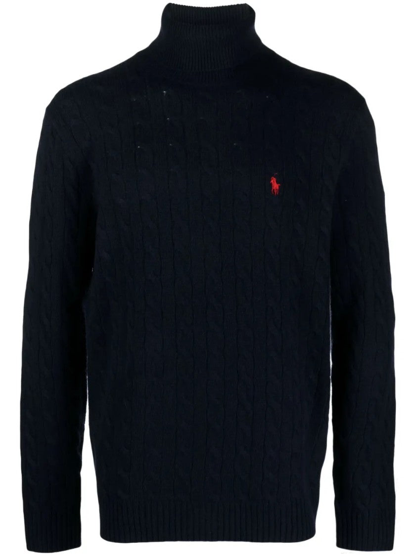 Polo Ralph Lauren High Turtleneck Cable Knit Pullover